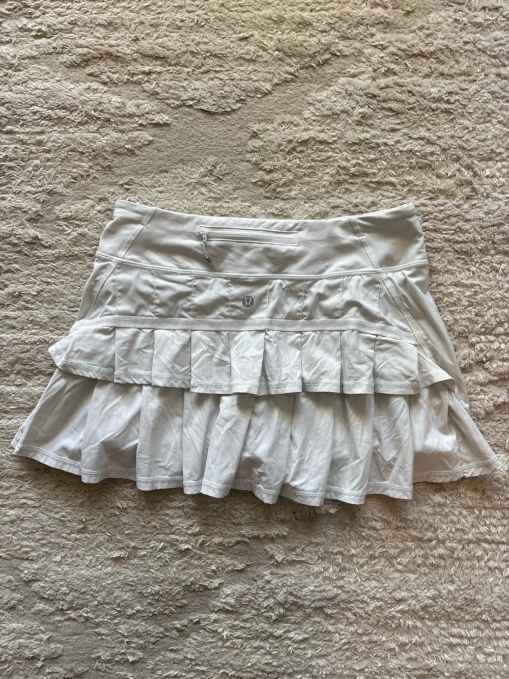 lululemon athletica Pace Setter Skirt - White - Picture 4 of 12